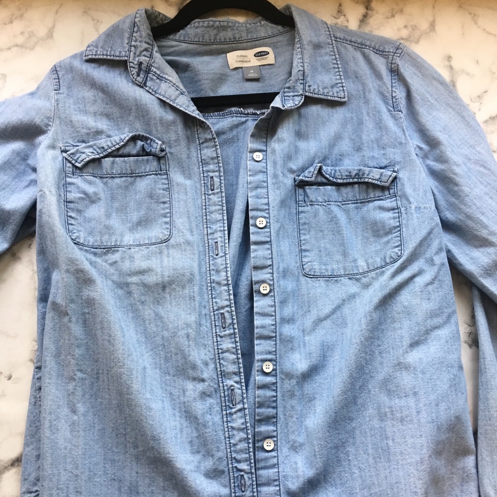 Old Navy chambray shirt
